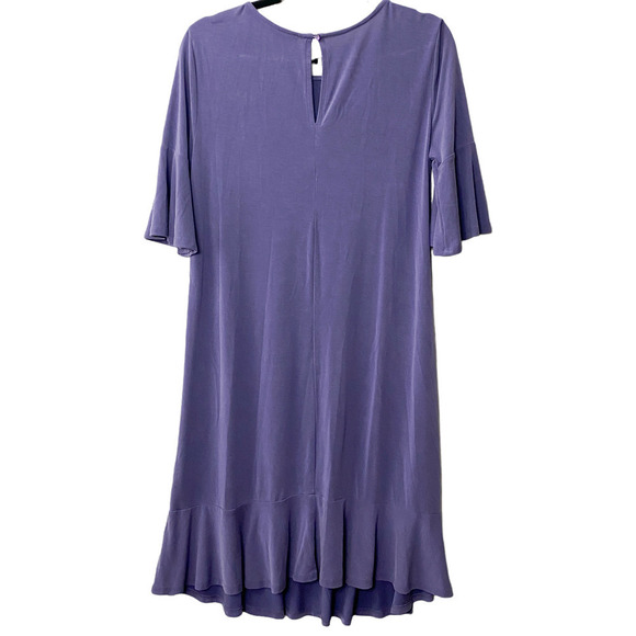 By Anthro Purple shift Dress Size Small - Picture 7 of 7